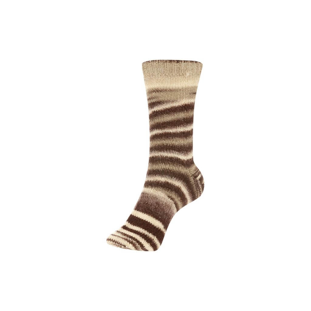 Schoeller + Stahl 05 - Kaffee-Creme Schoeller + Stahl Fortissima Funky Double Socks Lieblingsgarn