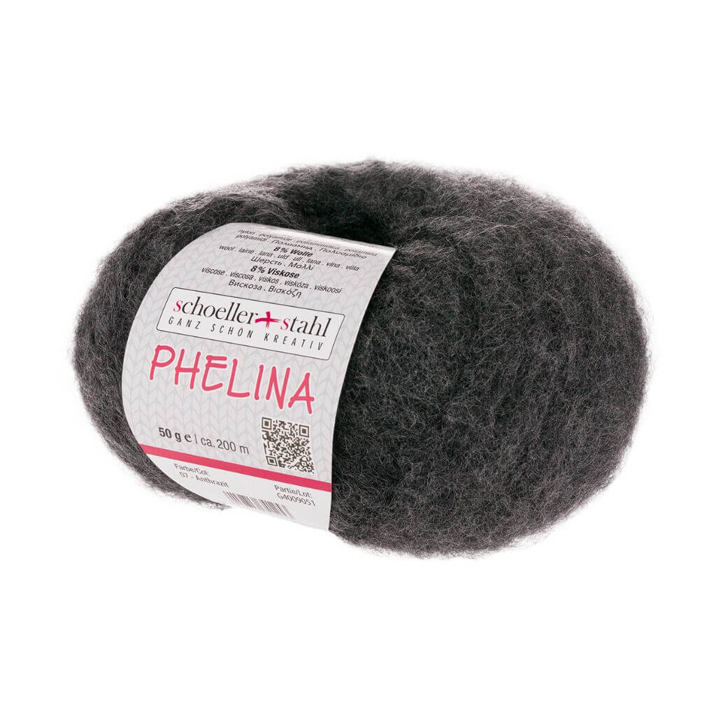 Schoeller + Stahl 07 - Anthrazit Schoeller + Stahl Phelina Lieblingsgarn