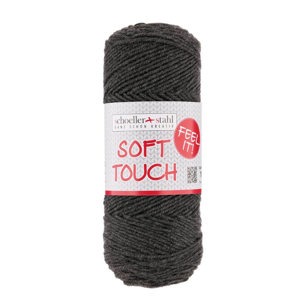 Schoeller + Stahl 18 - Graumeliert Schoeller+Stahl Soft Touch 50g Lieblingsgarn