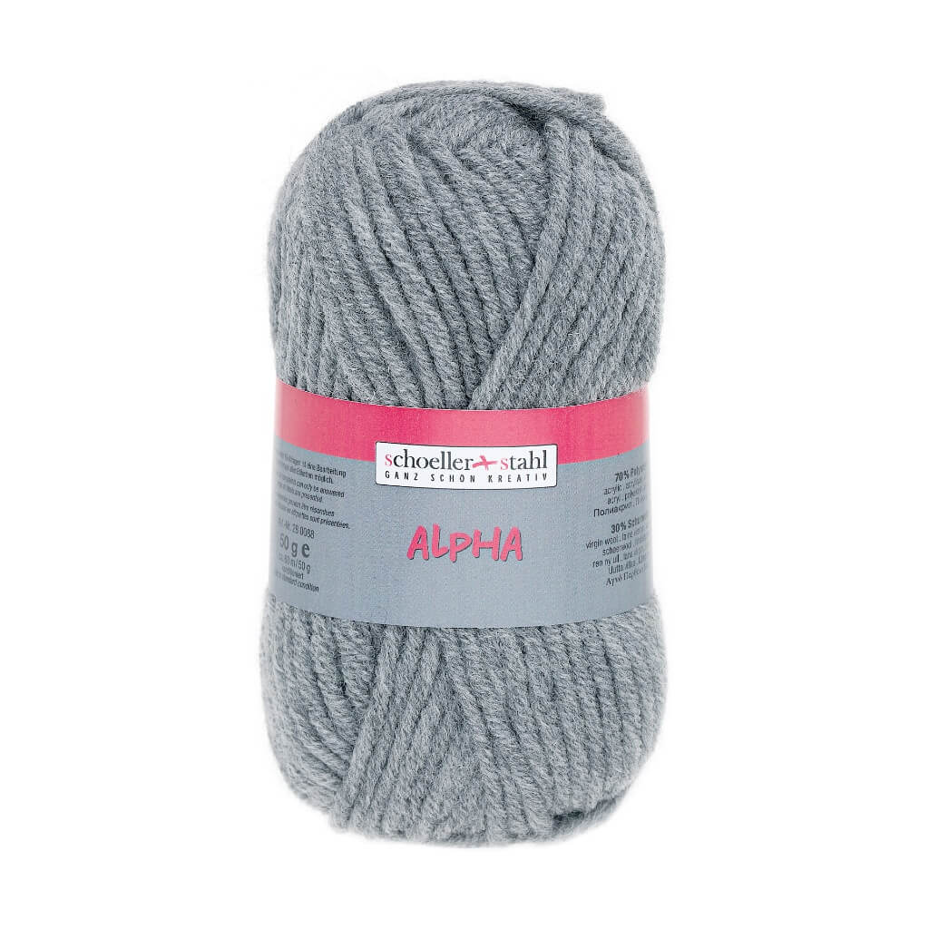 Schoeller + Stahl 11 - Graumel Schoeller+Stahl Alpha 50g Lieblingsgarn