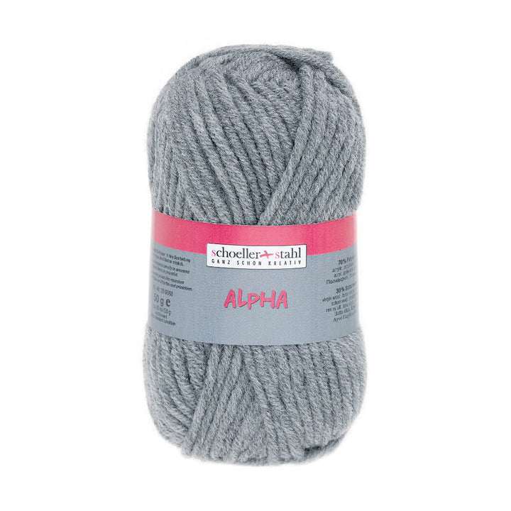 Schoeller + Stahl 11 - Graumel Schoeller+Stahl Alpha 50g Lieblingsgarn