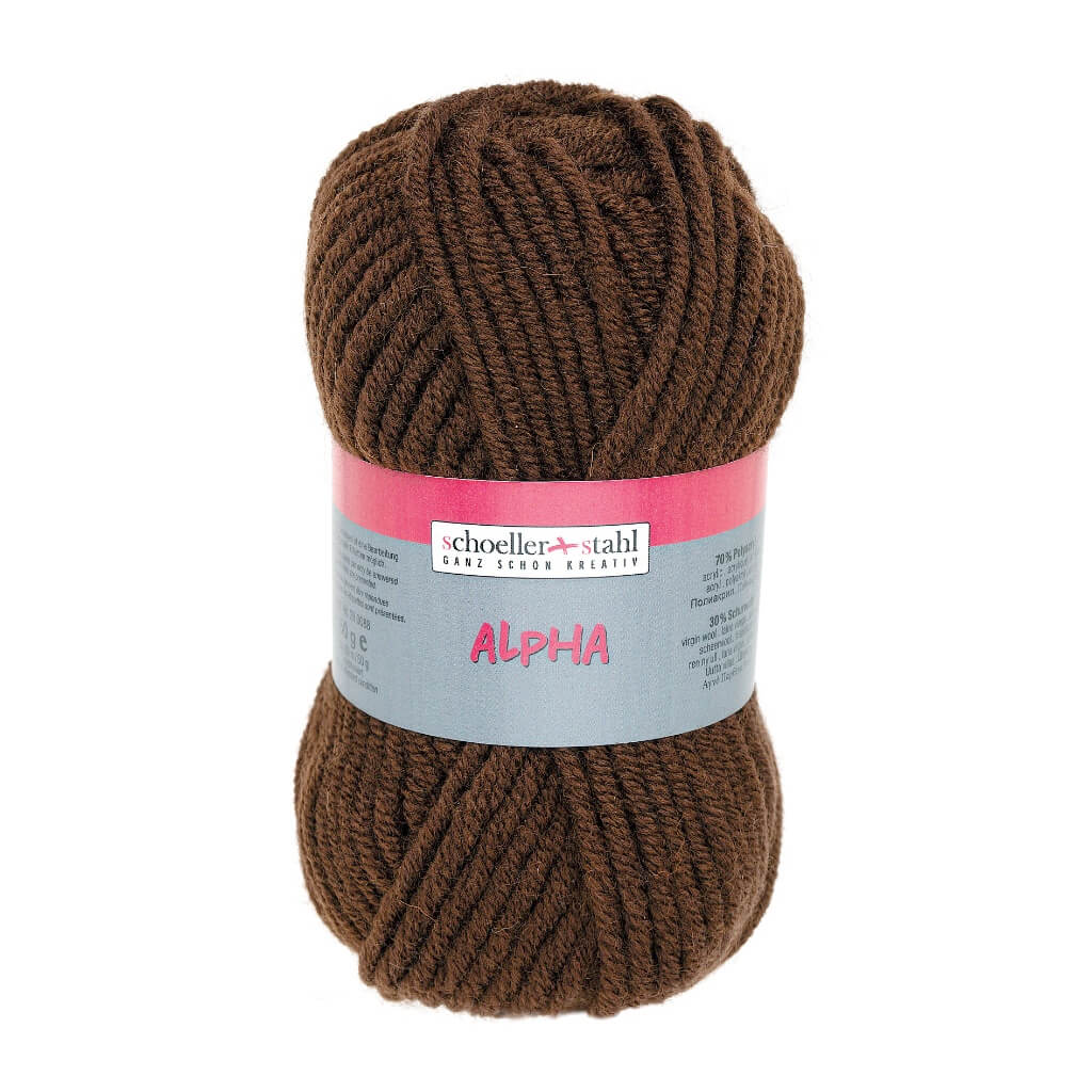 Schoeller + Stahl 16 - Kaffee Schoeller+Stahl Alpha 50g Lieblingsgarn