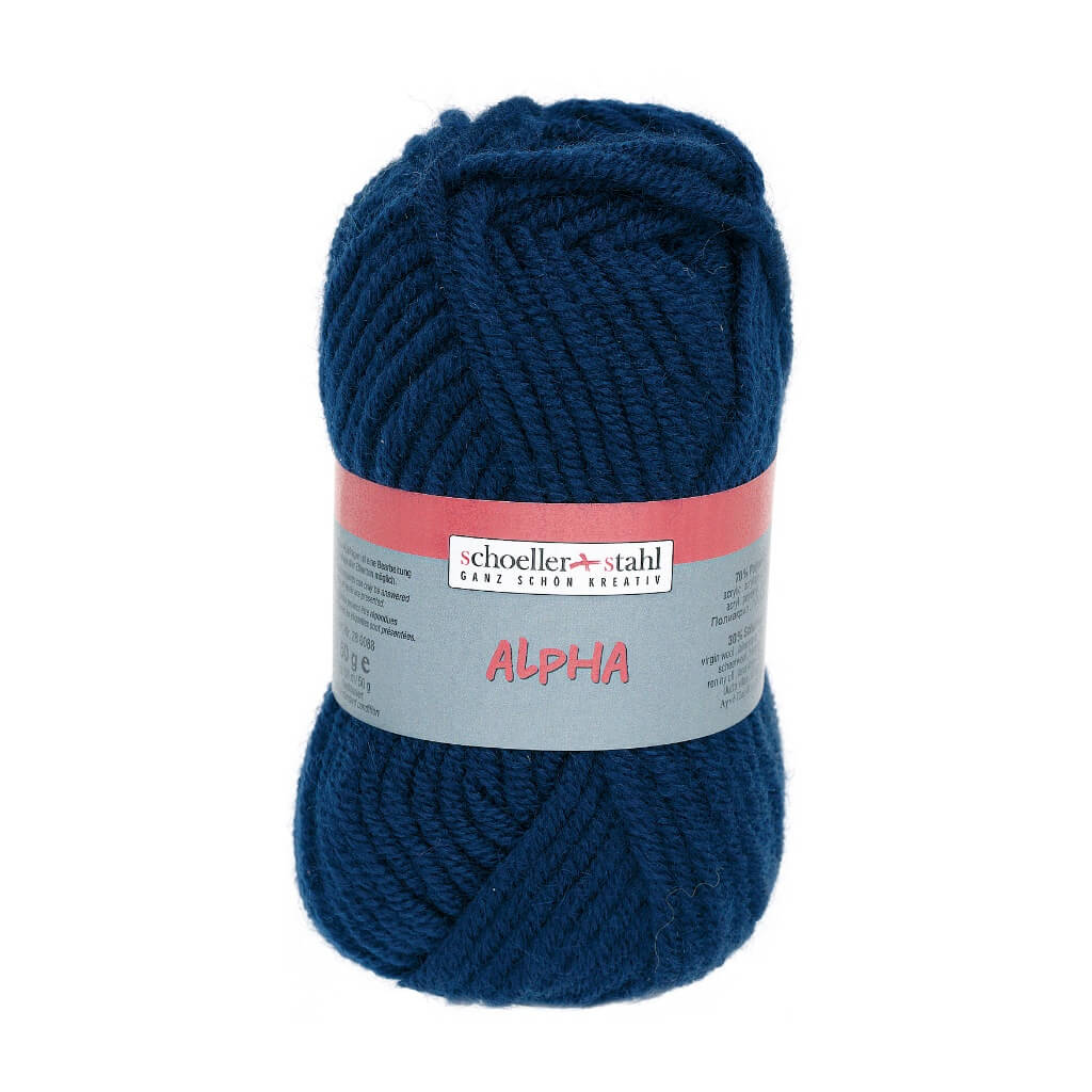 Schoeller + Stahl 4 - Marine Schoeller+Stahl Alpha 50g Lieblingsgarn
