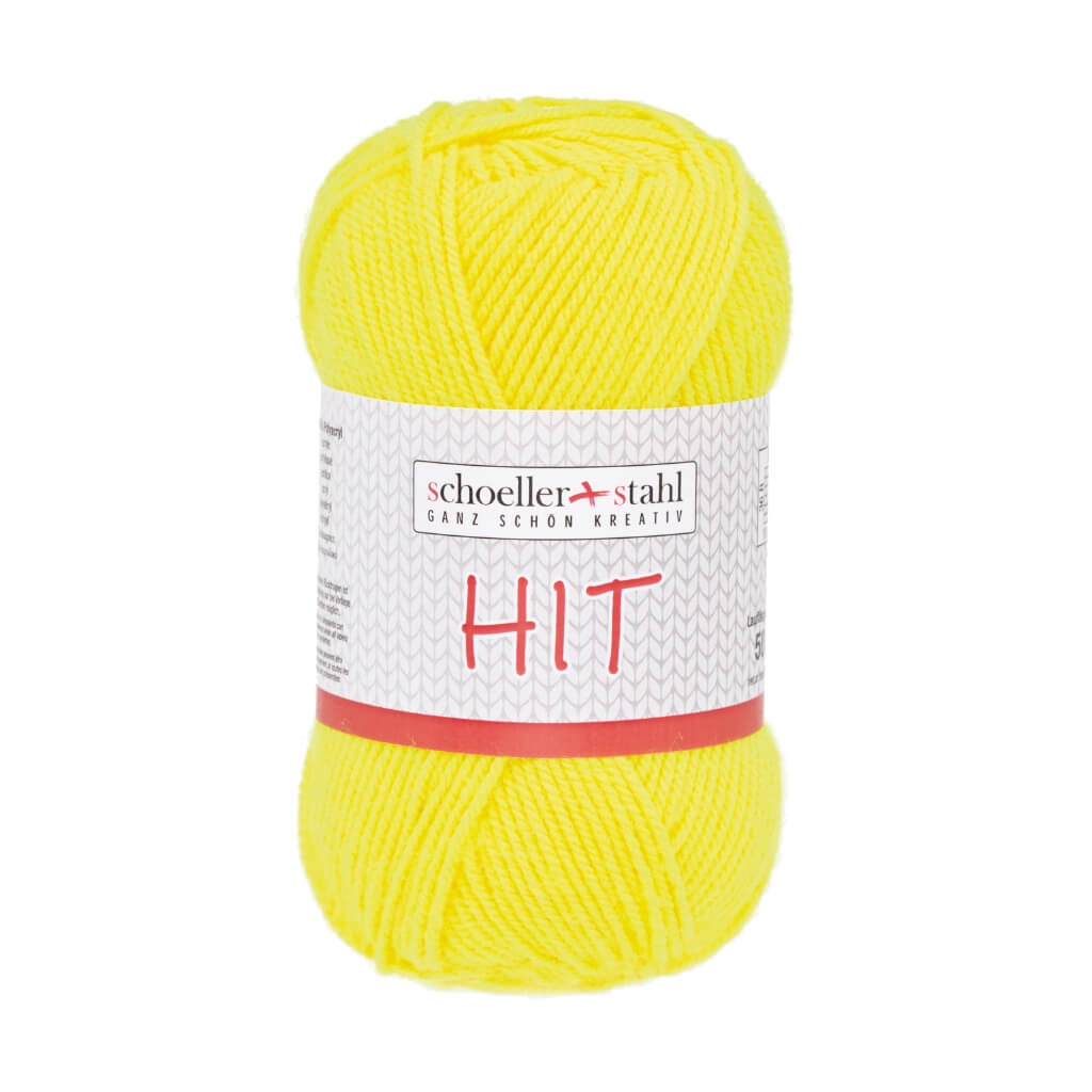Schoeller + Stahl 34 - Neon-Gelb Schoeller+Stahl Hit 50g Lieblingsgarn