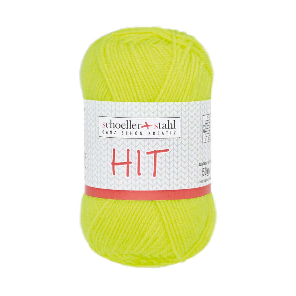 Schoeller + Stahl 33 - Neon-Grün Schoeller+Stahl Hit 50g Lieblingsgarn
