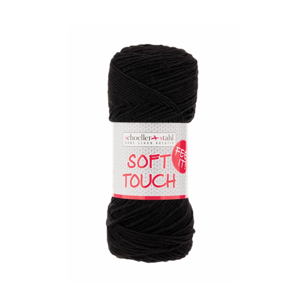 Schoeller + Stahl 2 - Schwarz Schoeller+Stahl Soft Touch 50g Lieblingsgarn