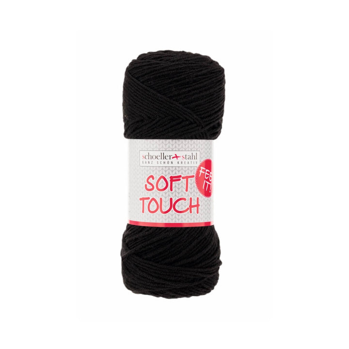 Schoeller + Stahl 2 - Schwarz Schoeller+Stahl Soft Touch 50g Lieblingsgarn