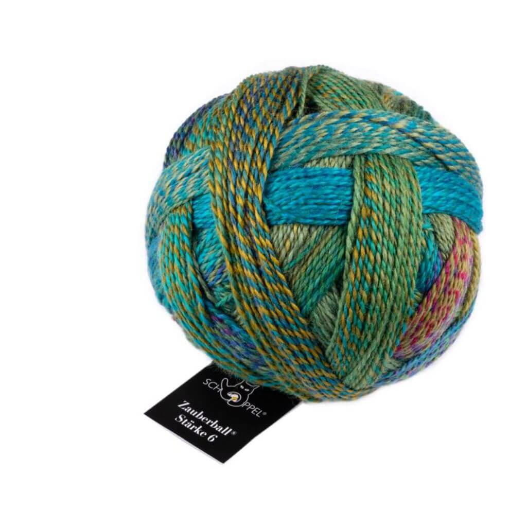 Schoppel Wolle 2404 - Tiefe Wasser Schoppel Wolle Zauberball Stärke 6 Lieblingsgarn