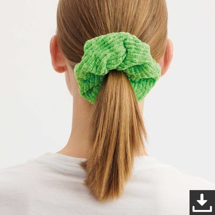 Rico Design Haargummie Scrunchie Strickanleitung - Rico Design (PDF) Lieblingsgarn