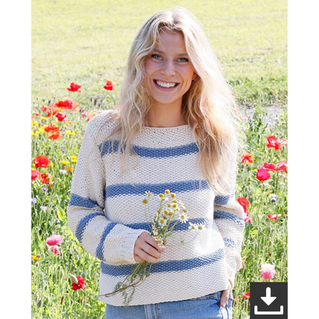Drops Sea Bird Sweater Strickanleitung - Drops (PDF) Lieblingsgarn