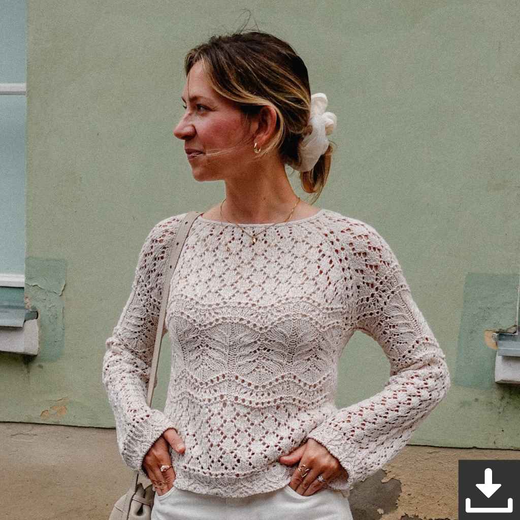 Kutovakika - Veronika Lindberg Seashore Blouse Strickanleitung - Kutovakika (PDF, englisch) Lieblingsgarn