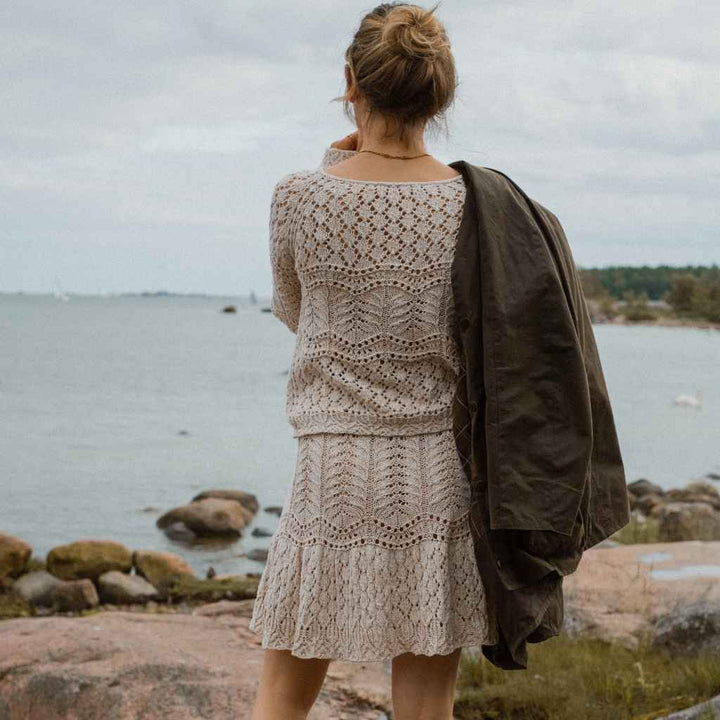 Kutovakika - Veronika Lindberg Seashore Blouse Strickanleitung - Kutovakika (PDF, englisch) Lieblingsgarn