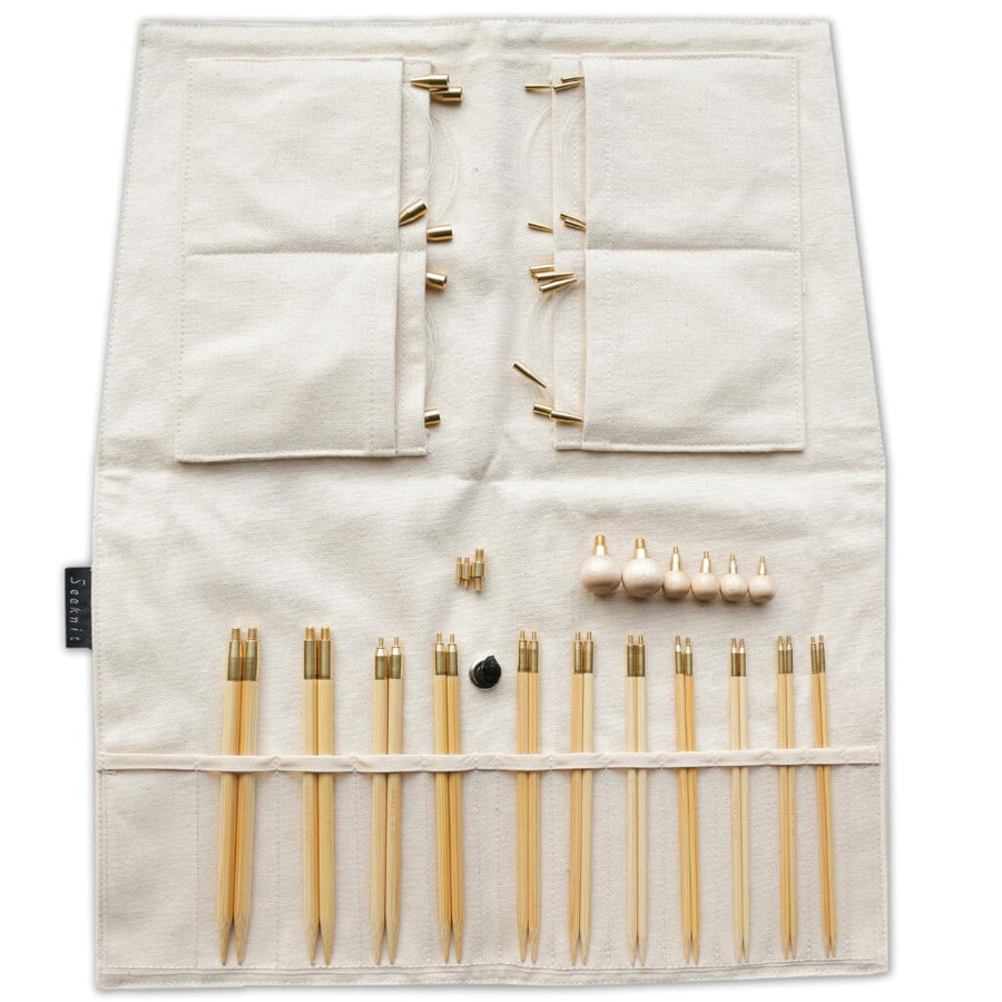 Seeknit Shirotake Premium Set Rundstricknadeln bei bei bei bei bei bei bei bei bei bei Lieblingsgarn