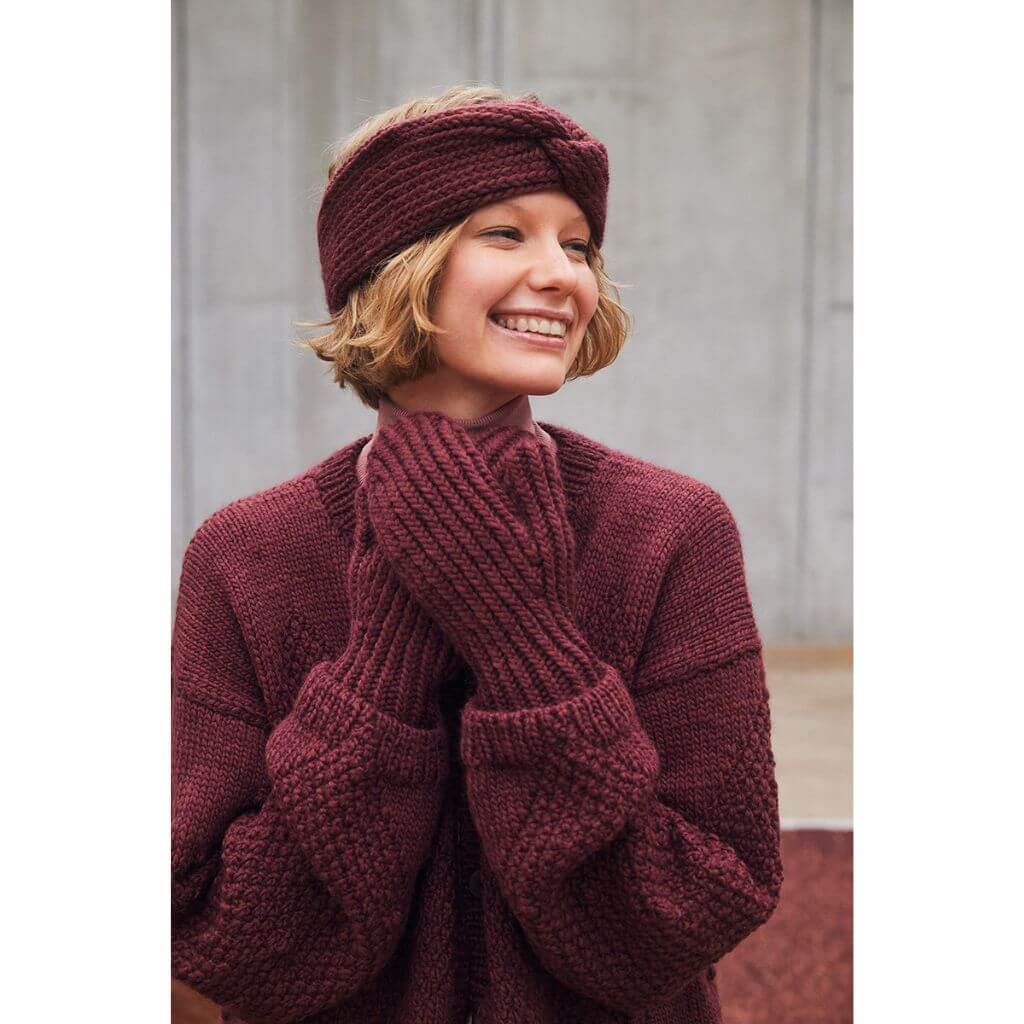 Stirnband Nelly Strickanleitung - Lang Yarns (Heft)