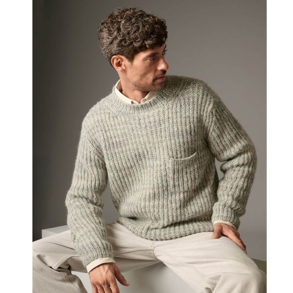 Herren Pullover Pelo Cashmere Strickanleitung - Lana Grossa (Heft)