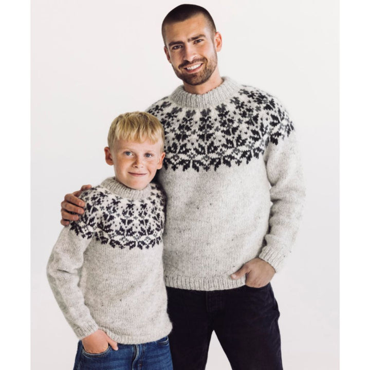 Pullover Stjörnuljós Strickanleitung - Lopi (PDF)