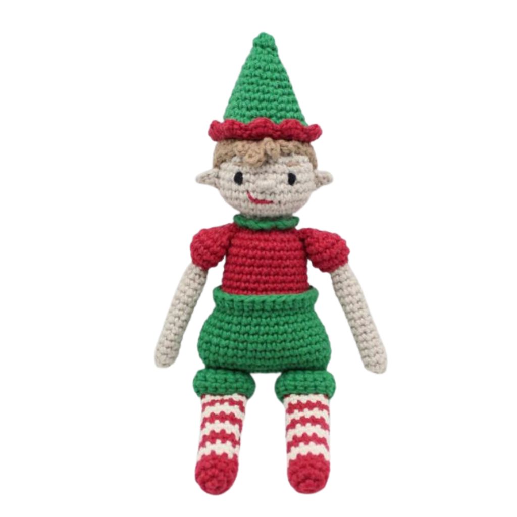 Hoooked Amigurumi Elf Shelfy Häkelset – Produktansicht, Baumwolle bei Lieblingsgarn