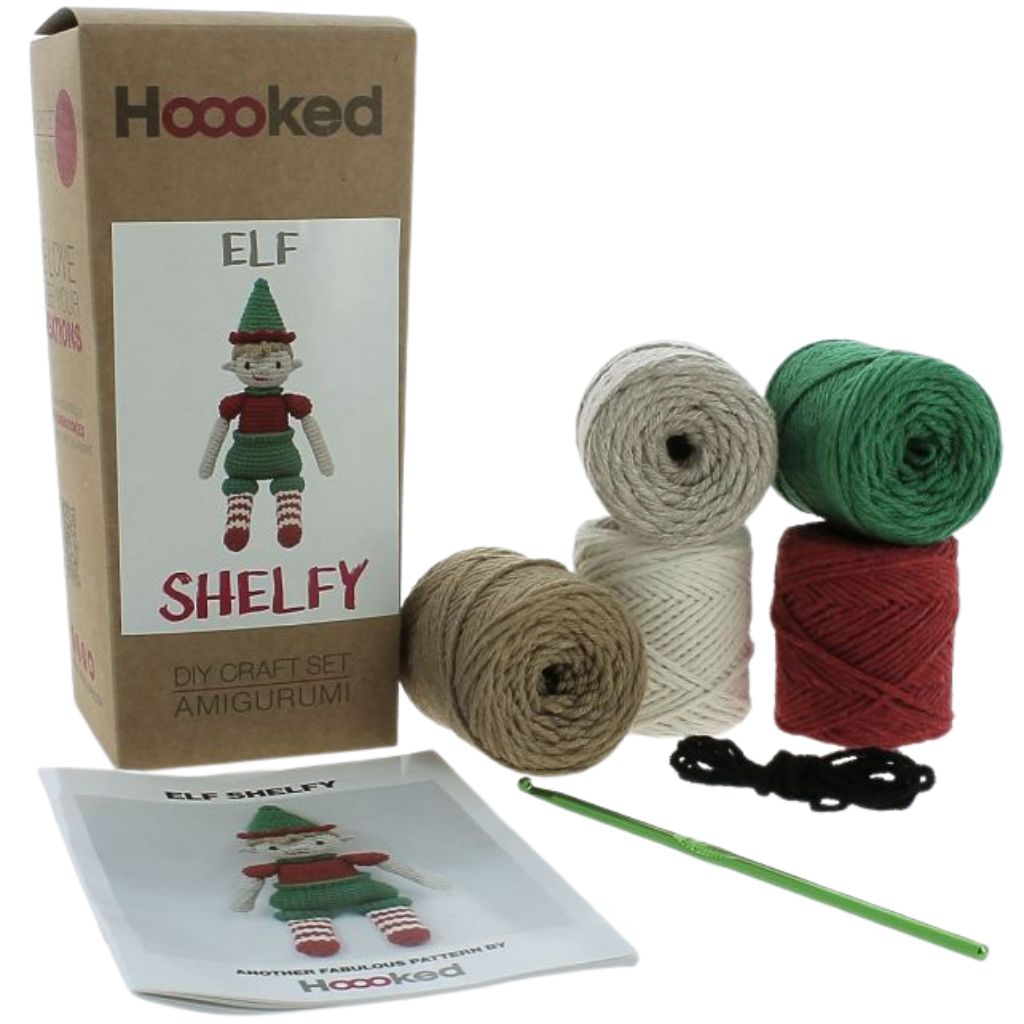 Hoooked Amigurumi Elf Shelfy Häkelset – Bild 2 von 2 bei Lieblingsgarn