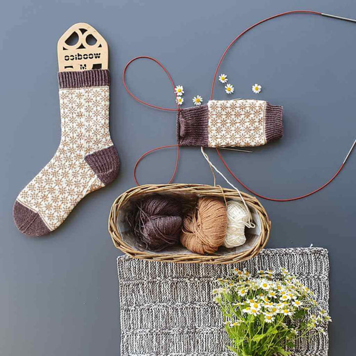 Honeymoon Socks Strickanleitung - Ducathi (PDF)