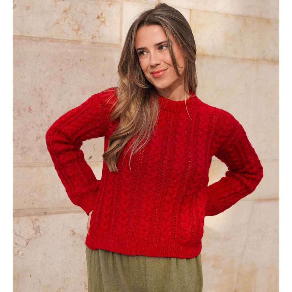 Cable Sweater No. 1 Strickanleitung - Judith Jelena (PDF)