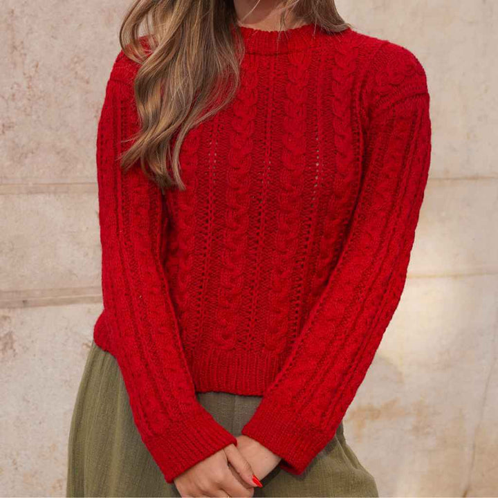 Cable Sweater No. 1 Strickanleitung - Judith Jelena (PDF)