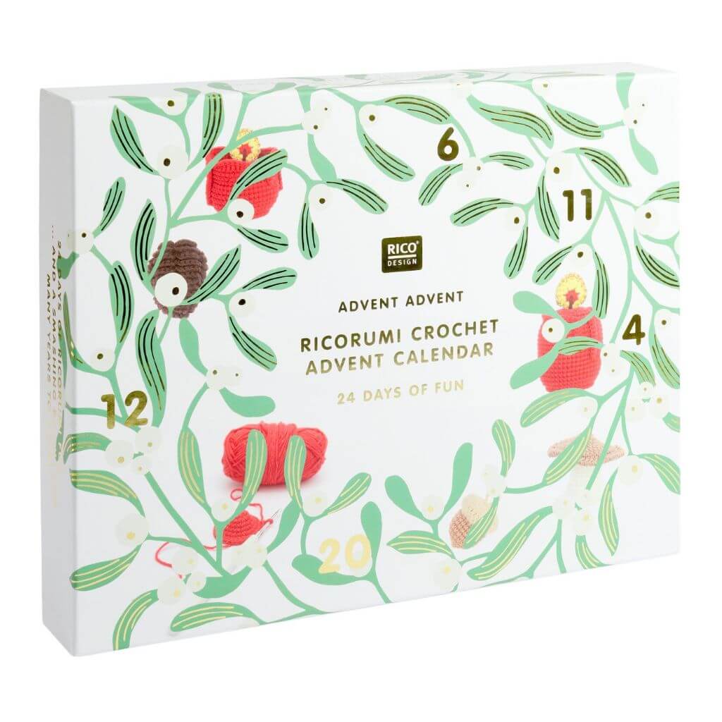 Rico Design Ricorumi Adventskalender „Advent Advent” – Produktansicht bei Lieblingsgarn