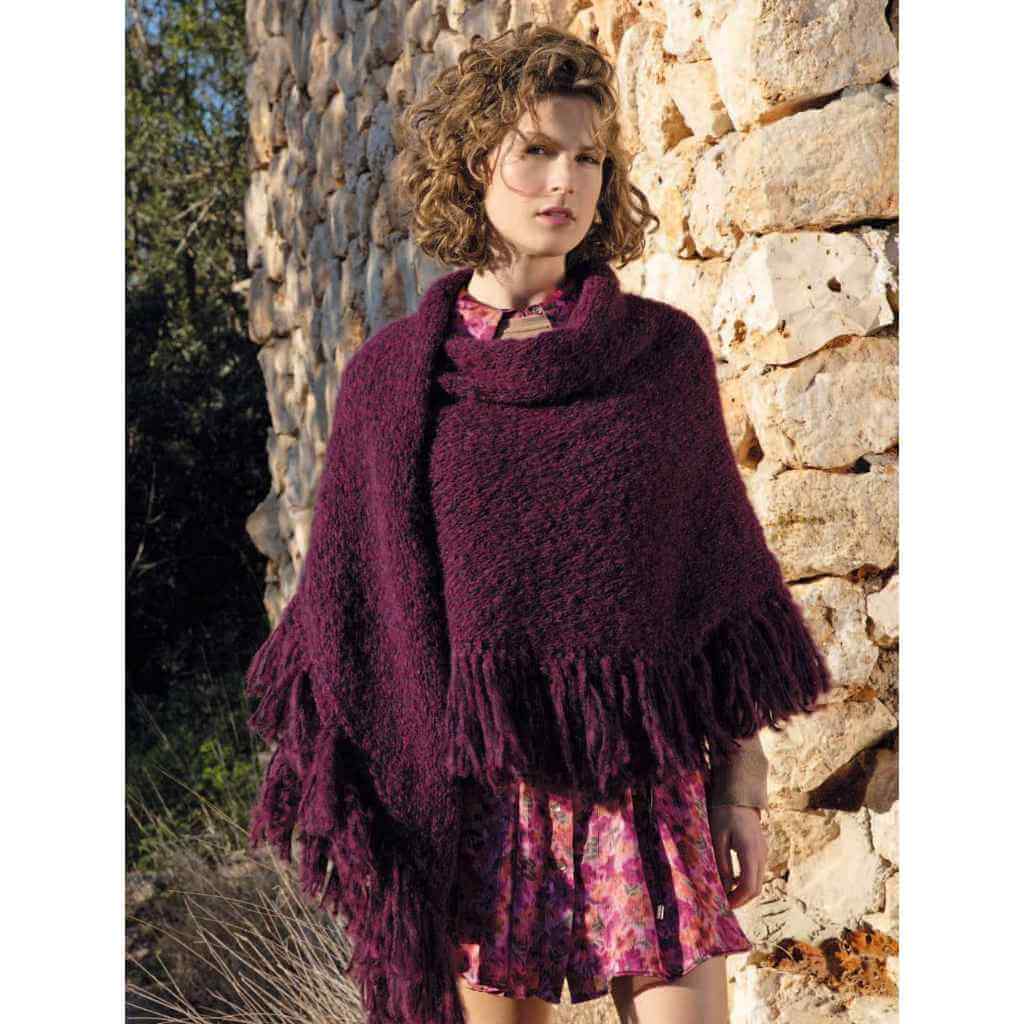 Austermann Tuch XXL Modell 25078 Strickanleitung – Produktansicht bei Lieblingsgarn