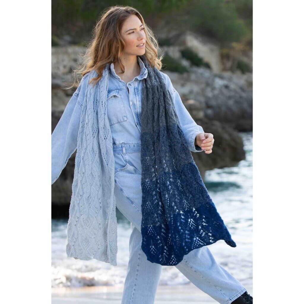 Austermann Schal Cashmere Modell 26040 Strickanleitung – Produktansicht bei Lieblingsgarn