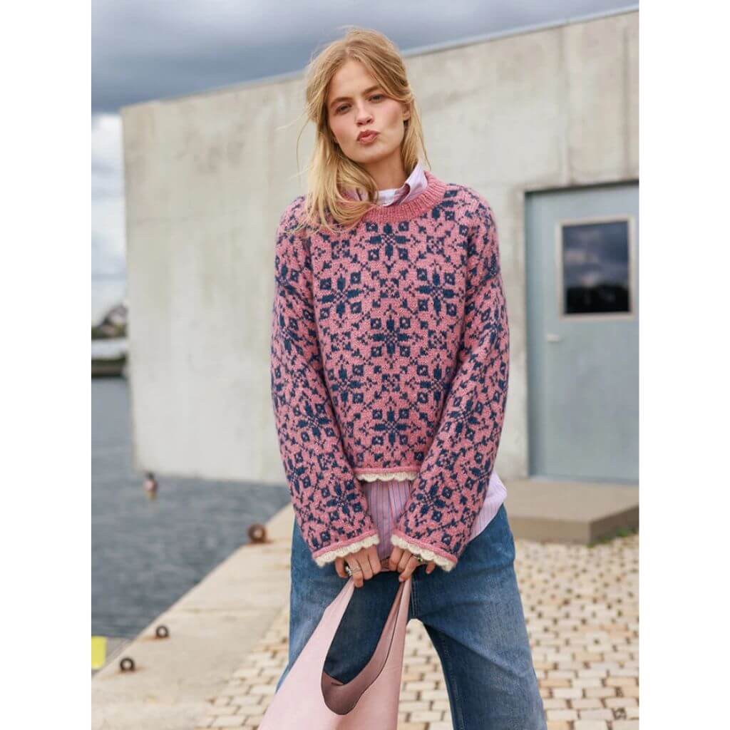 Damenpullover Astra Strickanleitung - Sandnes Garn (Heft)