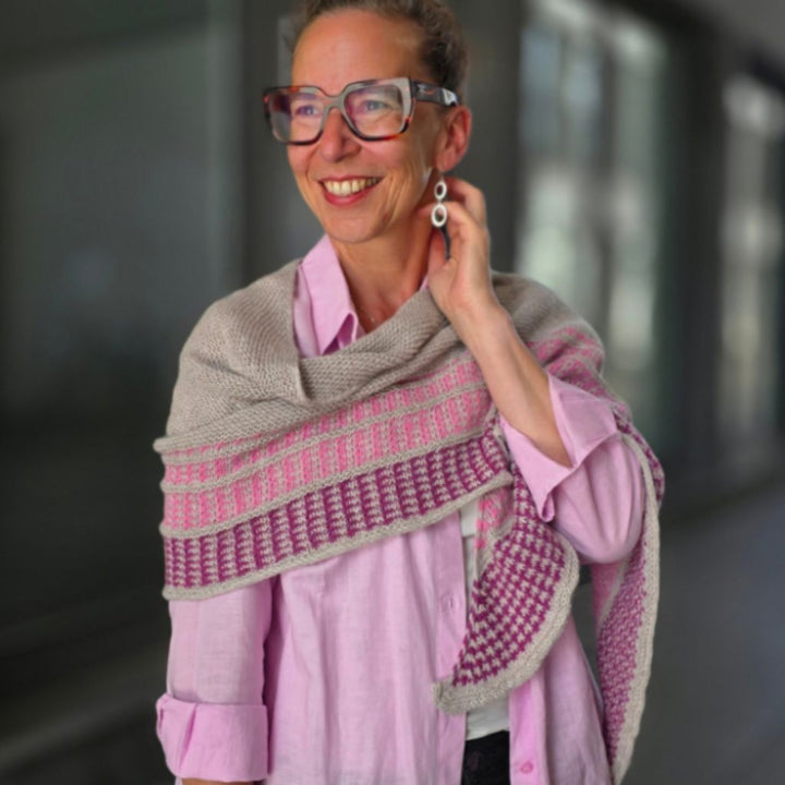 Tuch Skilla Strickanleitung - Joél Joél Design (PDF)
