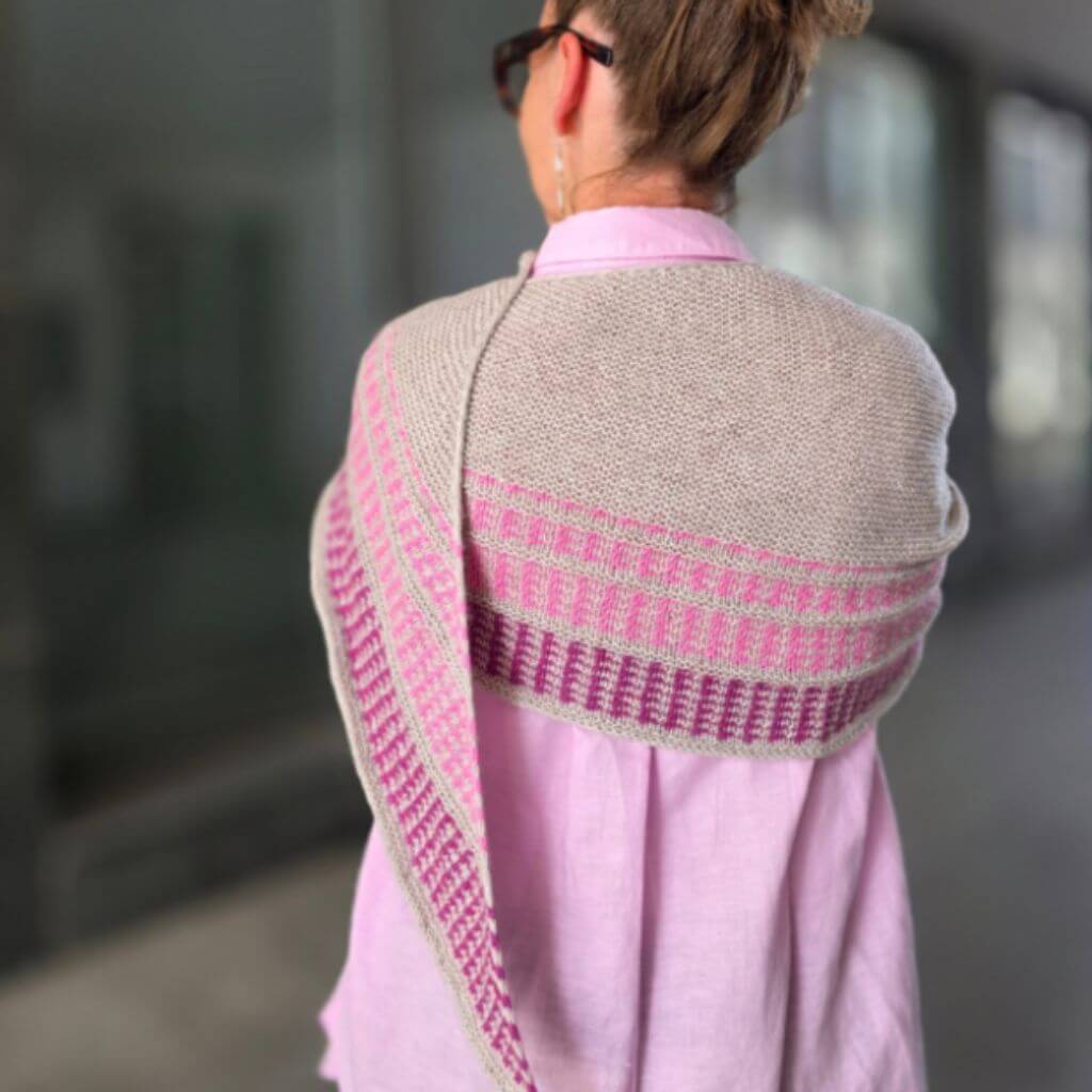 Tuch Skilla Strickanleitung - Joél Joél Design (PDF)
