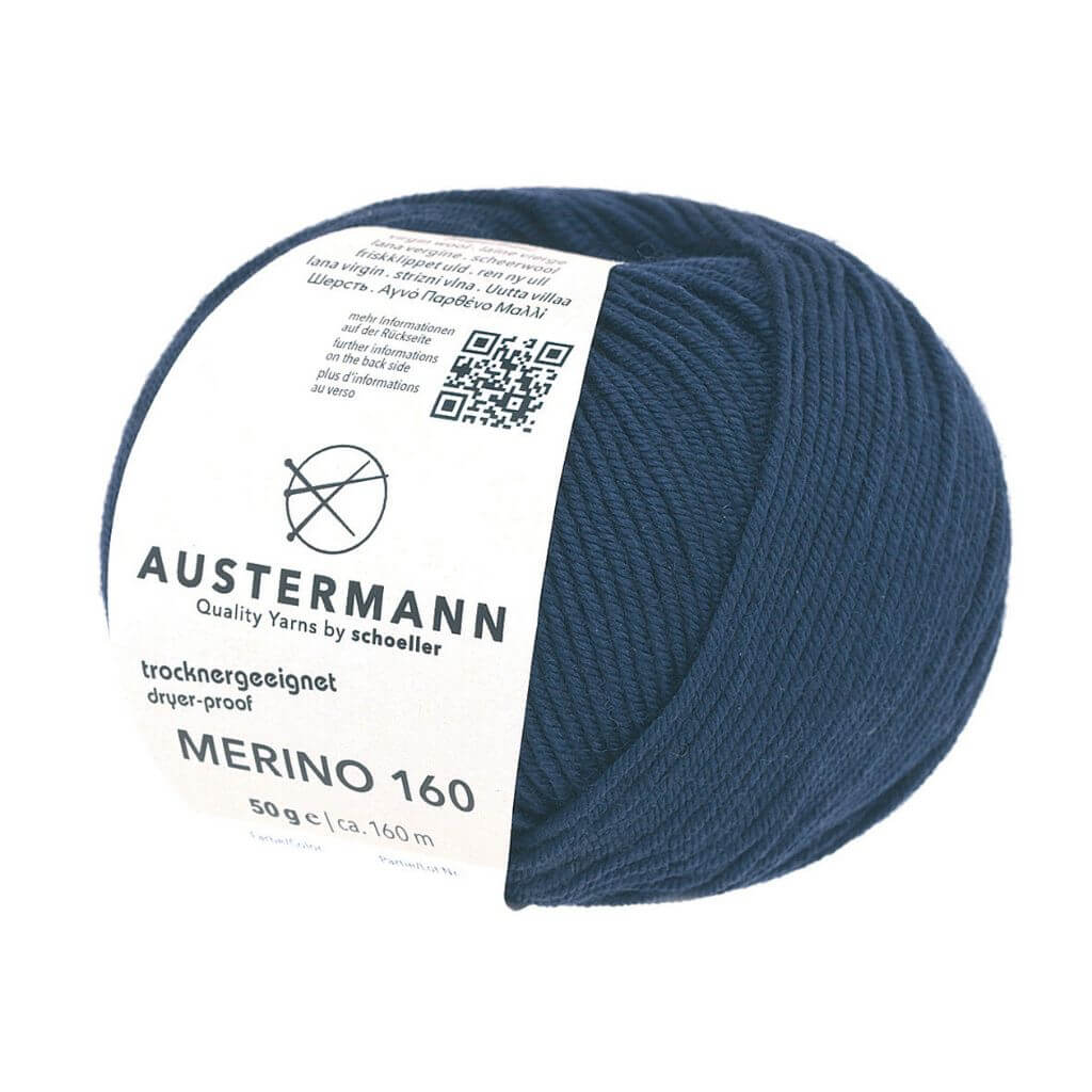 Austermann Merino 160, Farbe 204 marine – Merino bei Lieblingsgarn