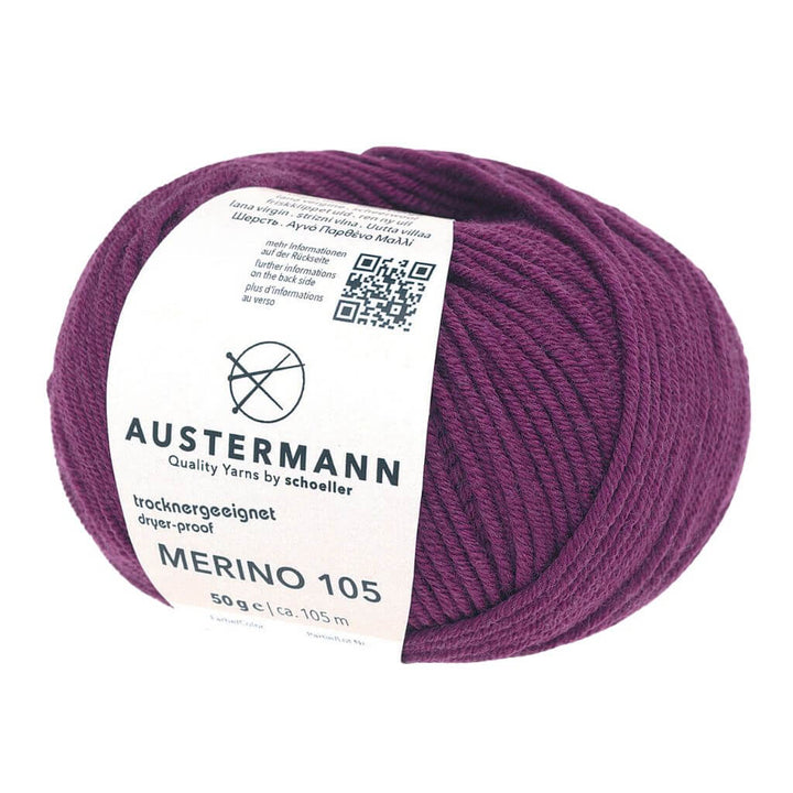 Austermann Merino 105, Farbe 320 Brombeer – Merino bei Lieblingsgarn