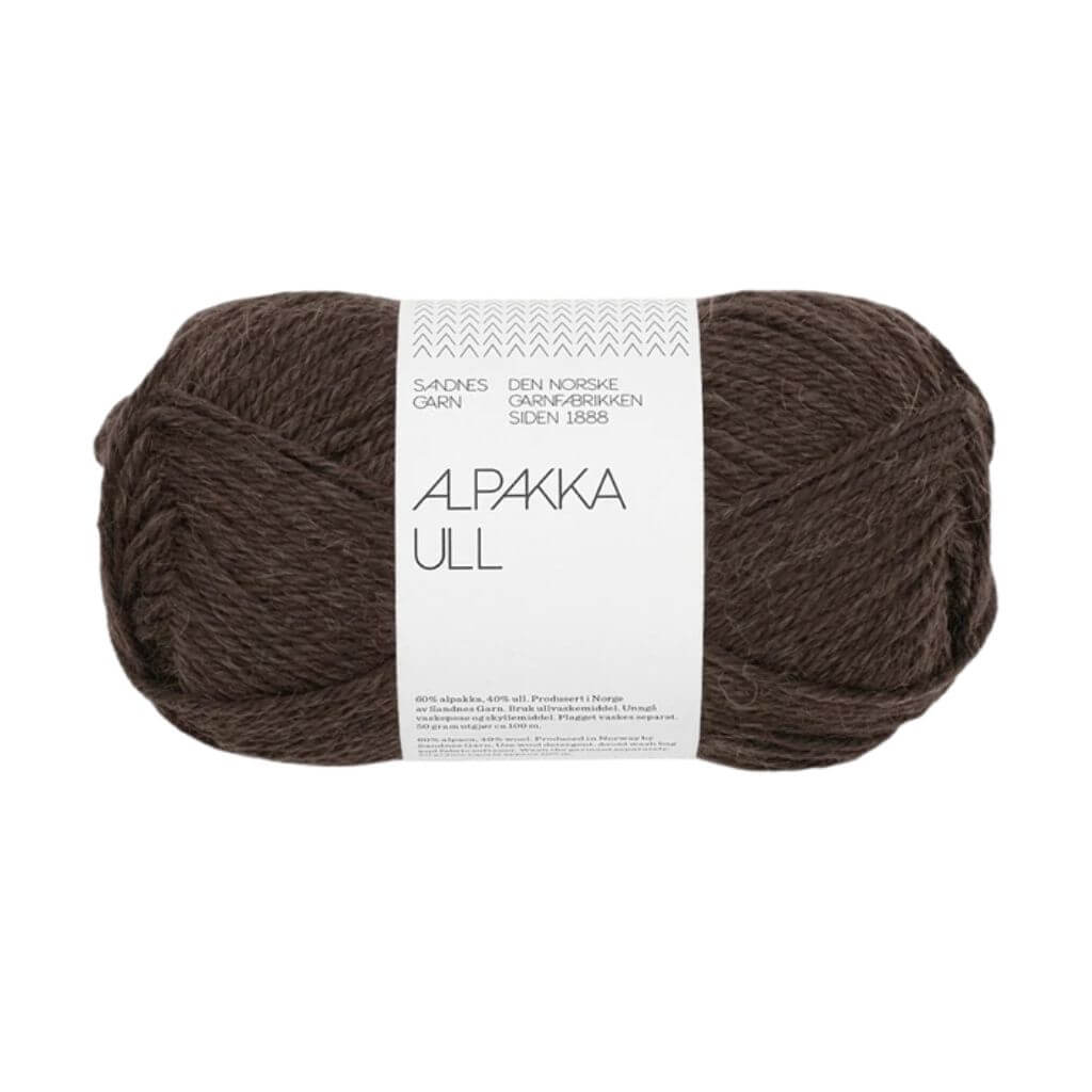 Sandnes Garn Alpakka Ull, Farbe 2382 Espresso – Alpaka und Schurwolle bei Lieblingsgarn
