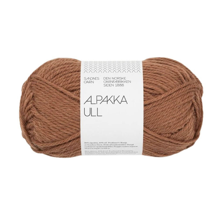 Sandnes Garn Alpakka Ull, Farbe 3052 Pecan Brown – Alpaka und Schurwolle bei Lieblingsgarn