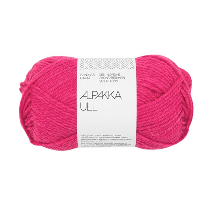 Sandnes Garn Alpakka Ull, Farbe 4518 Hot Pink – Alpaka und Schurwolle bei Lieblingsgarn