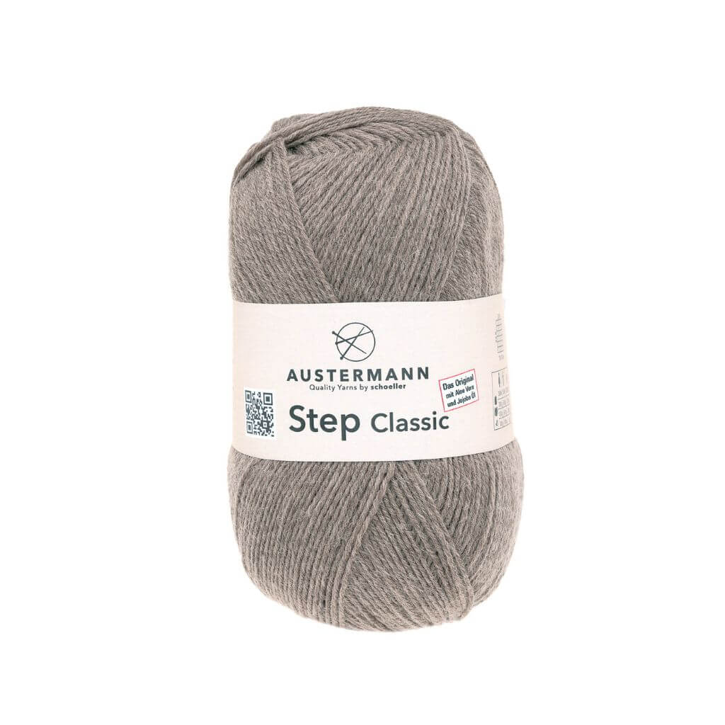 Austermann Step Classic, Farbe 1020 Mokka – Polyamid und Schurwolle bei Lieblingsgarn