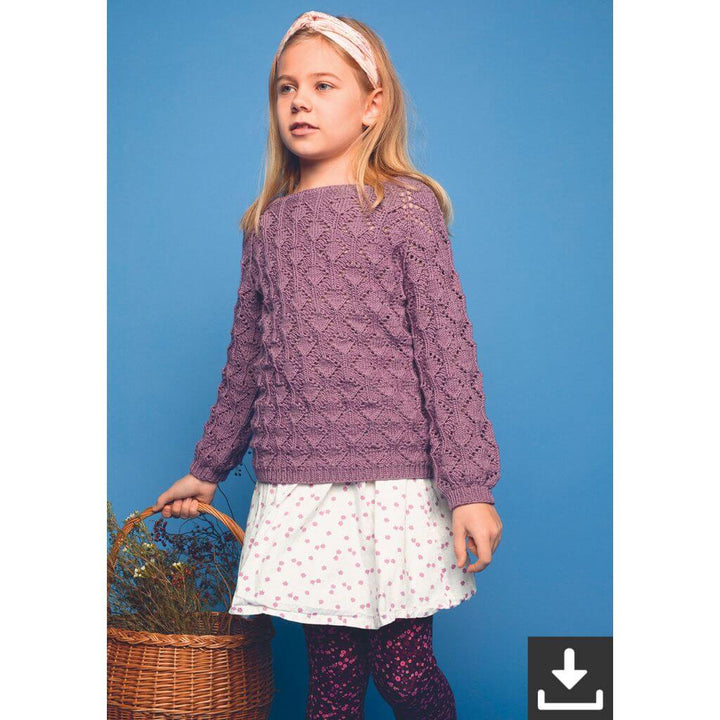 Sandnes Garn Kinderpullover Silja Strickanleitung - Sandnes Garn (PDF) Lieblingsgarn