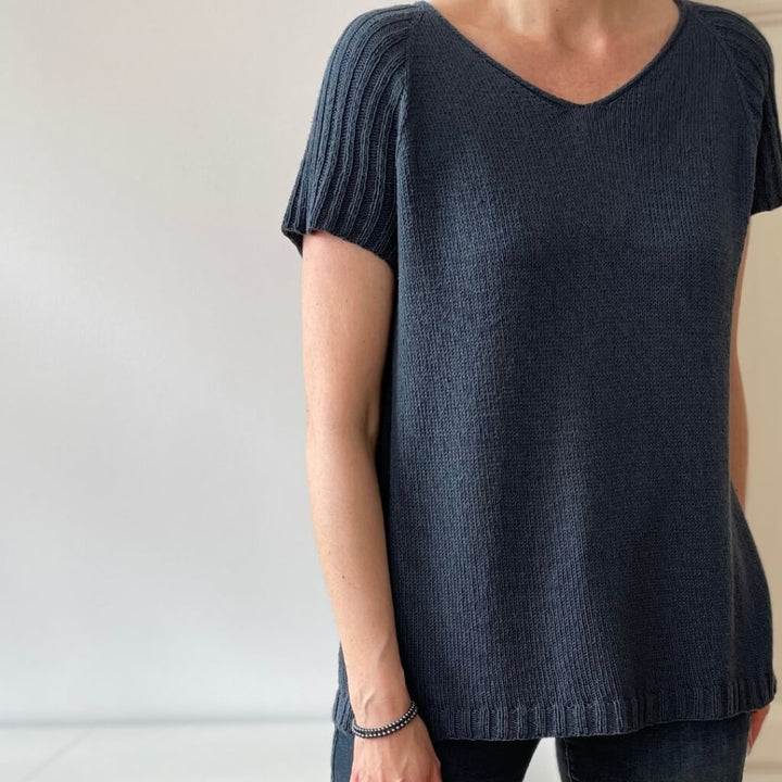 Christina Körber-Reith Shirt Silka Tee Strickanleitung - Christina Körber-Reith (PDF) Lieblingsgarn