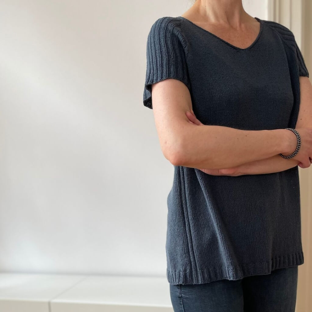 Christina Körber-Reith Shirt Silka Tee Strickanleitung - Christina Körber-Reith (PDF) Lieblingsgarn