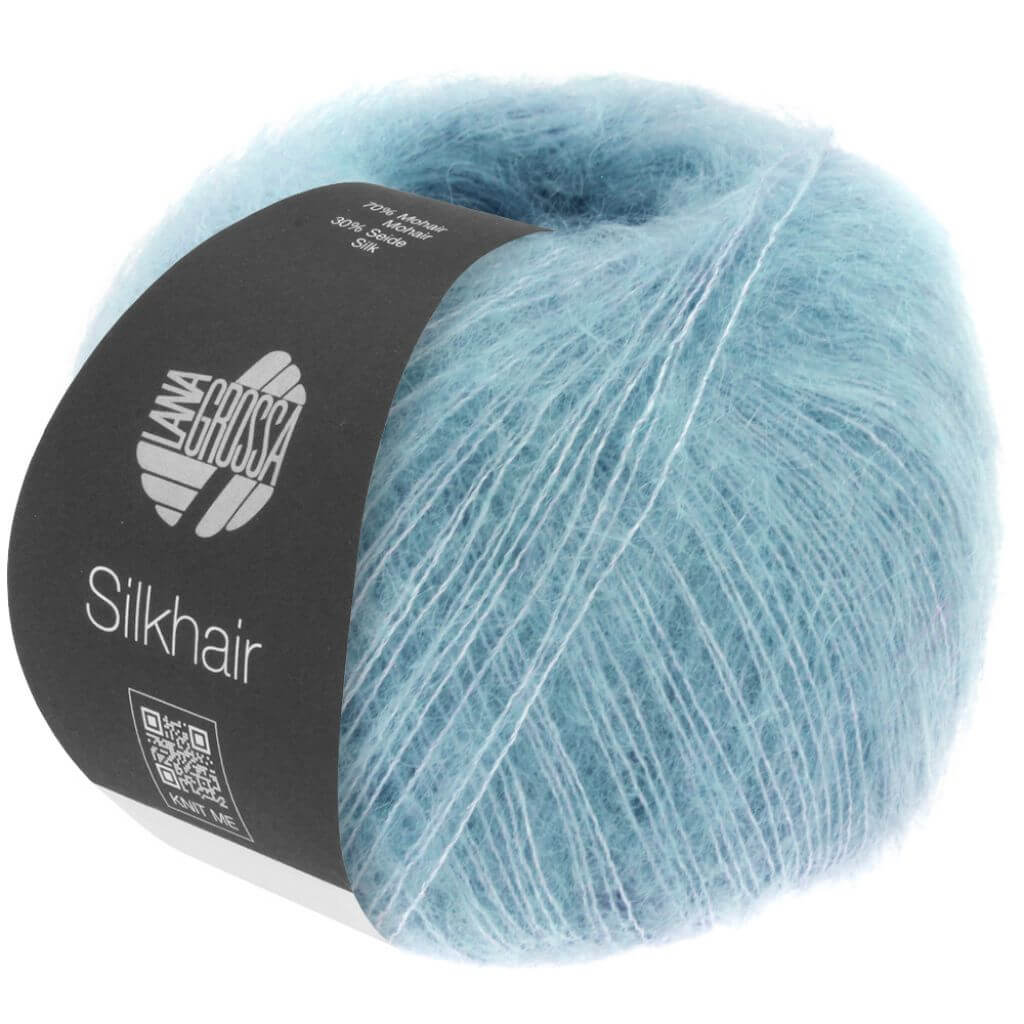 Lana Grossa 201 - Zartblau Lana Grossa Silkhair 25g Lieblingsgarn