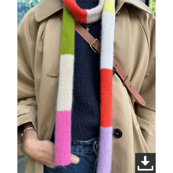 PetiteKnit Leichter Schal Sister Scarf Strickanleitung - PetiteKnit (PDF) Lieblingsgarn