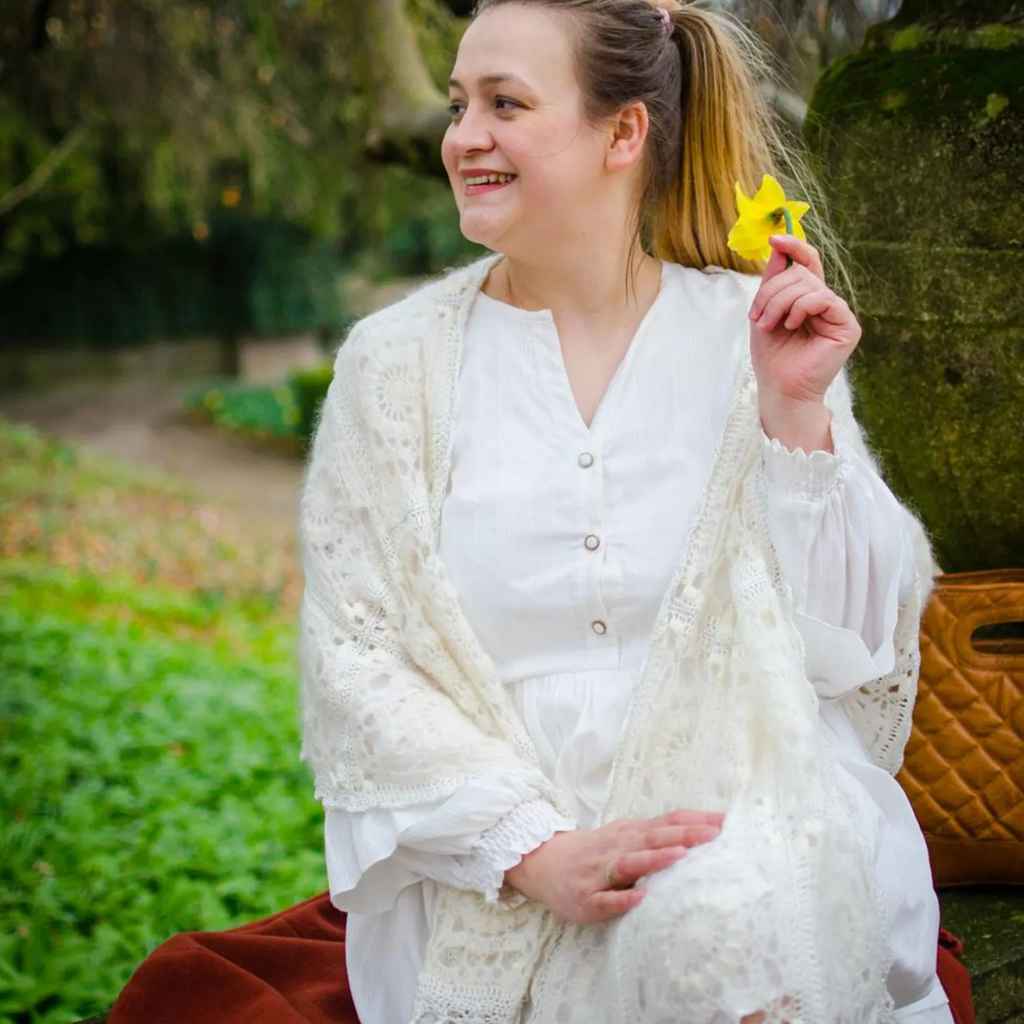 Tuch Snowdrop Shawl Häkelanleitung - Cicka Design (PDF)