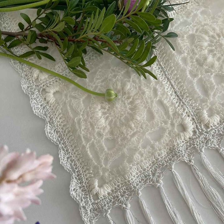 Tuch Snowdrop Shawl Häkelanleitung - Cicka Design (PDF)