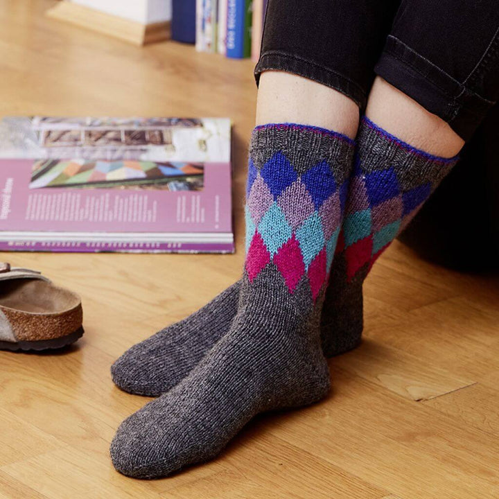 Schachenmayr Socken Argyle Strickanleitung - Schachenmayr (Heft) Lieblingsgarn