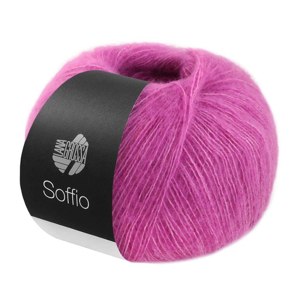 Lana Grossa 2 - Fuchsia Lana Grossa Soffio Lieblingsgarn