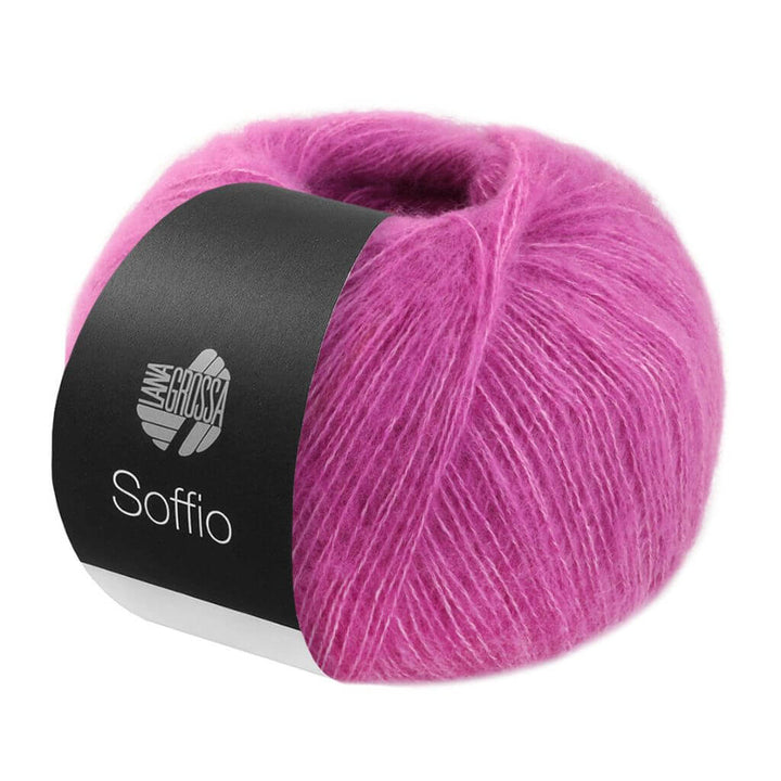 Lana Grossa 2 - Fuchsia Lana Grossa Soffio Lieblingsgarn