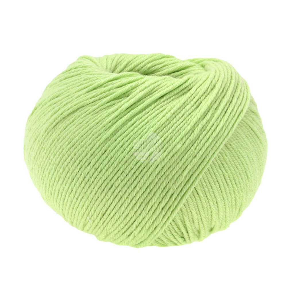 Lana Grossa 36 - Lindgrün Lana Grossa Soft Cotton 50 g Lieblingsgarn