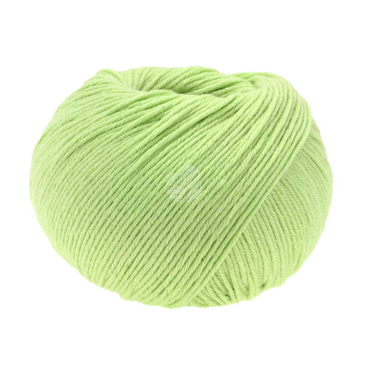 Lana Grossa 36 - Lindgrün Lana Grossa Soft Cotton 50 g Lieblingsgarn
