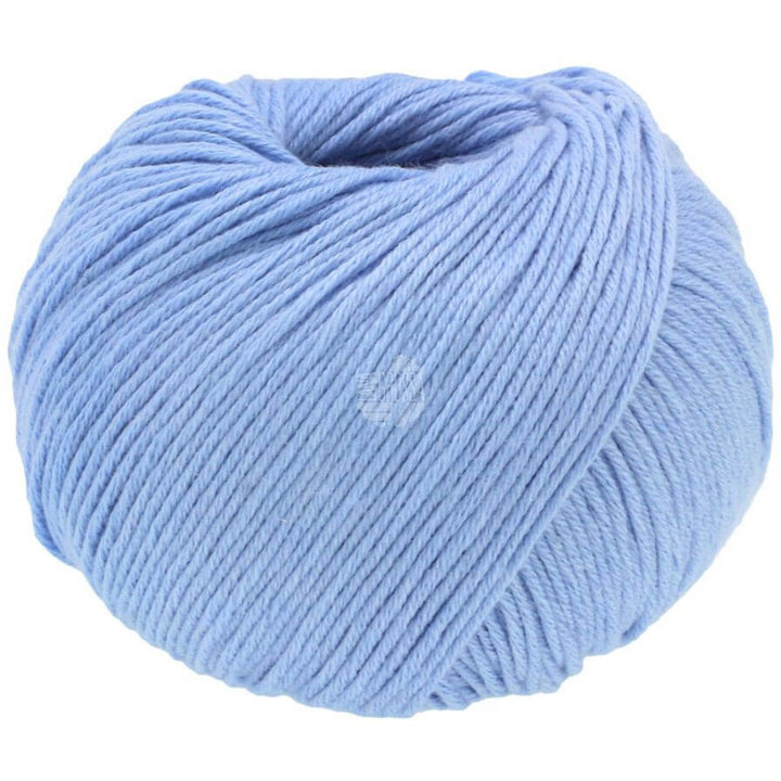 Lana Grossa 47 - Himmelblau Lana Grossa Soft Cotton 50 g Lieblingsgarn